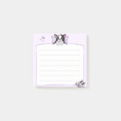 Sleeping Boston Terrier Post merkt op Post-it® Notes (Voorkant)