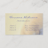 Sleeping Buddha II Visitekaartje (Achterkant)