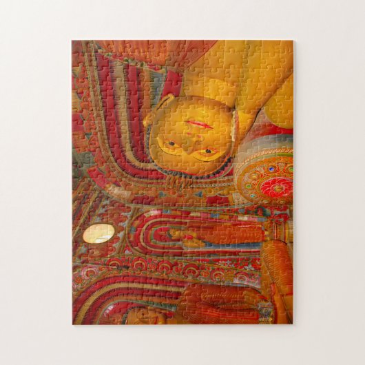 Sleeping Buddha - Sri Lanka. Legpuzzel (Verticaal)