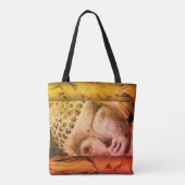 Sleeping Buddha-tas Tote Bag (Achterkant)