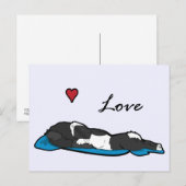 Sleeping Bunneh Briefkaart (Voorkant / Achterkant)