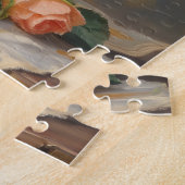 Sleeping Cat and Roses Legpuzzel (Zijkant)