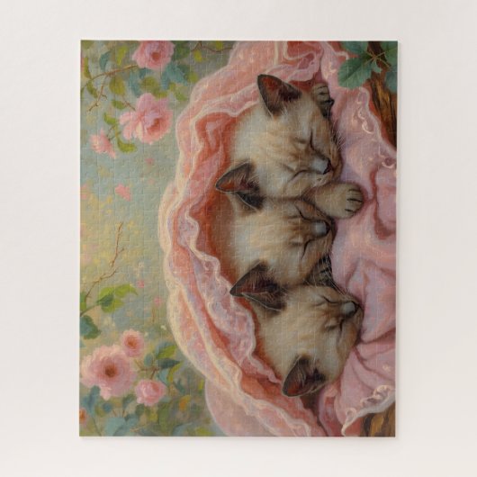Sleeping Cats  Legpuzzel (Verticaal)