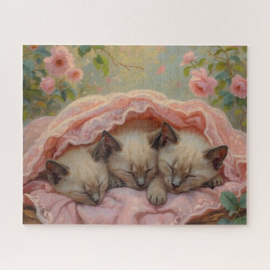 Sleeping Cats Legpuzzel (Horizontaal)