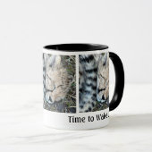 Sleeping Cheetah Cub Foto Mok (Voorkant rechts)