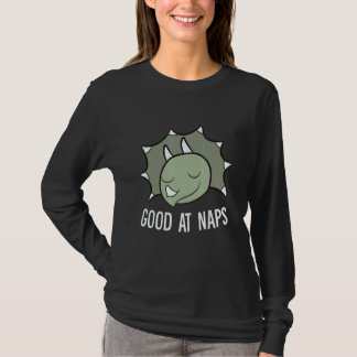 Sleeping Dinosaur Good At Naps Napping Dinosaur Pa T-shirt