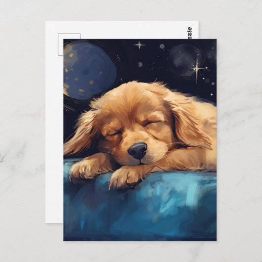 Sleeping Dog Briefkaart (Voorkant / Achterkant)