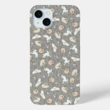 Sleeping Dog Geïnspireerd Print in grijs Sinaasapp