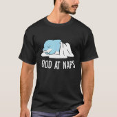 Sleeping Dolphin Good At Naps Napping Dolphin Paja T-shirt (Voorkant)