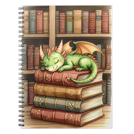 Sleeping Dragon Library Notitieboek (Voorkant)
