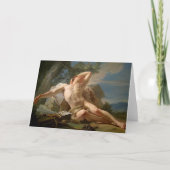 Sleeping Endymion Fine Art Greetings Card Kaart (Voorkant)
