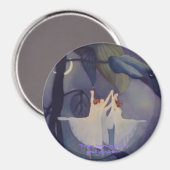 "Sleeping Fairies" van Blue Sky Magneet (Voorkant / Achterkant)