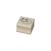 Sleeping Fox 2 Rubberstempel (Stempel)