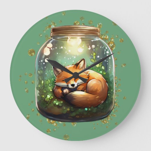 Sleeping Fox Grote Klok (Voorkant)