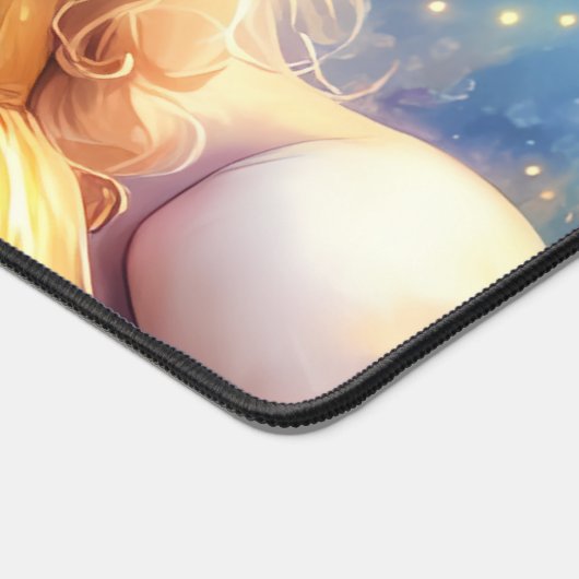 Sleeping Girl Unicorn Dreamscape Bureaumat (Hoek)