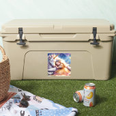 Sleeping Girl Unicorn Dreamscape Sticker (Koeler)