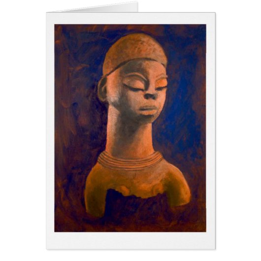 Sleeping Goddess wenskaart (Voorkant)