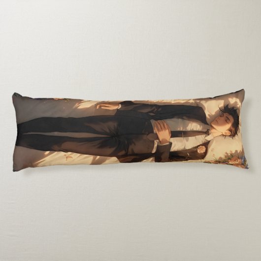 Sleeping Groom Ikemen Anime Lichaamskussen (Achterkant)