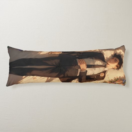 Sleeping Groom Ikemen Anime Lichaamskussen (Voorkant)