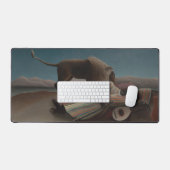 Sleeping Gypsy by Henri Rousseau, Vintage Art Bureaumat (Keyboard & Muis)