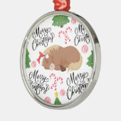 Sleeping Horses Christmas Ornament Keepsake (Links)