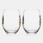 Sleeping Kat Kostbaar Kat Wijnglas Zonder Voet (Rechts)