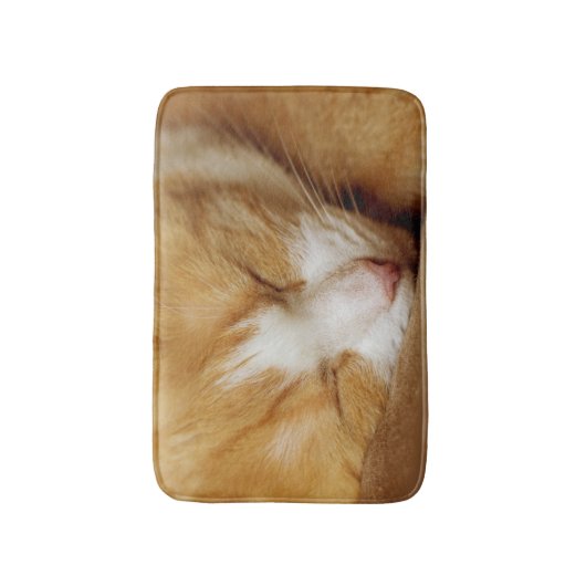 Sleeping Kitten Badmat (Voorkant Verticaal)