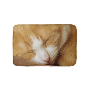Sleeping Kitten Badmat