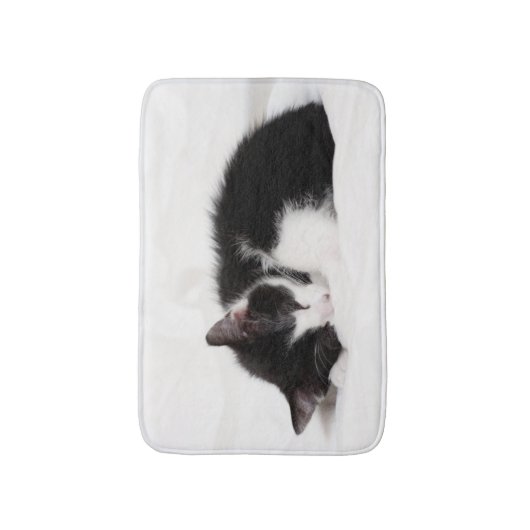 Sleeping Kitten Badmat (Voorkant Verticaal)