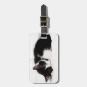 Sleeping Kitten Bagagelabel (Voorkant verticaal)