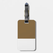 Sleeping Kitten Bagagelabel (Achterkant verticaal)