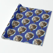 Sleeping Kitten Cadeaupapier (Uitgerold)
