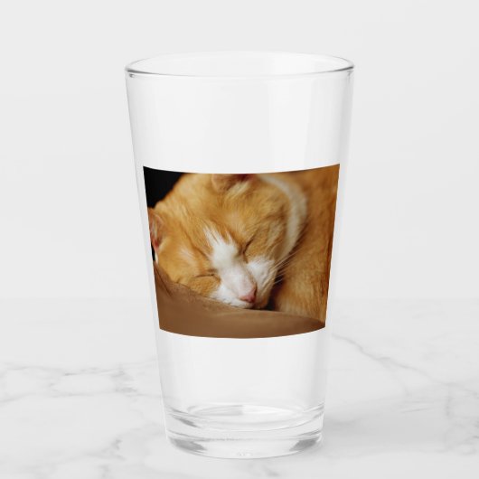 Sleeping Kitten Glas (Voorkant)