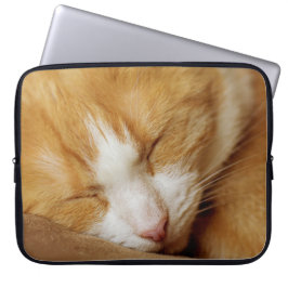 Sleeping Kitten Laptop Sleeve