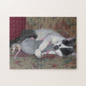 Sleeping Kitten Legpuzzel (Horizontaal)