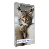 Sleeping Kitten Mini Klembord (Schuin)