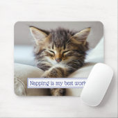 Sleeping Kitten Muismat (Met muis)