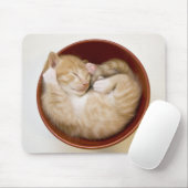 Sleeping Kitten Muismat (Met muis)