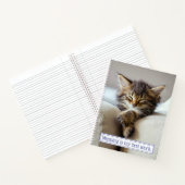 Sleeping Kitten Notitieboek (Binnen)