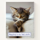 Sleeping Kitten Notitieboek (Achterkant)