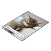 Sleeping Kitten Notitieboek (Linkerzijde)