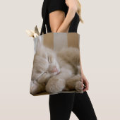 Sleeping Kitten Tote Bag (Dichtbij)