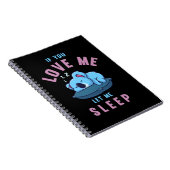 Sleeping Koala Beer Zookeeper Lazy Koala Notitieboek (Rechterzijde)