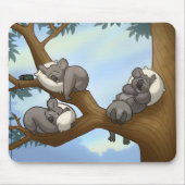 Sleeping Koala Mousepad Muismat (Voorkant)