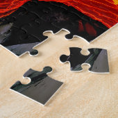Sleeping Magma - Vulkanisch vrouwenportret Legpuzzel (Zijkant)