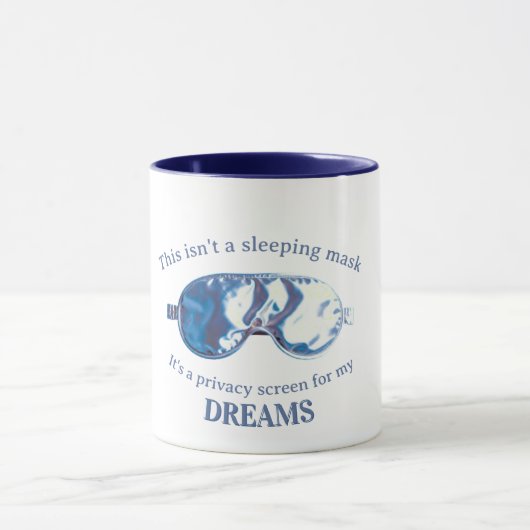 Sleeping Mask Mug Mok (Midden)