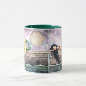 Sleeping Mermaid Mok beroemd gemaakt door Molly Ha (Midden)