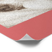 sleeping old akita dog animal sympathy poem poster (Hoek)