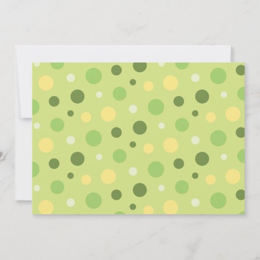 Sleeping Peas In A Pod Twin Baby shower Uitnodigt Kaart (Achterkant)