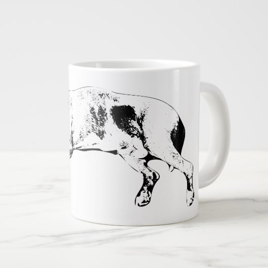 Sleeping Pit Mix, Cozy Christmas Grote Koffiekop (Voorkant rechts)